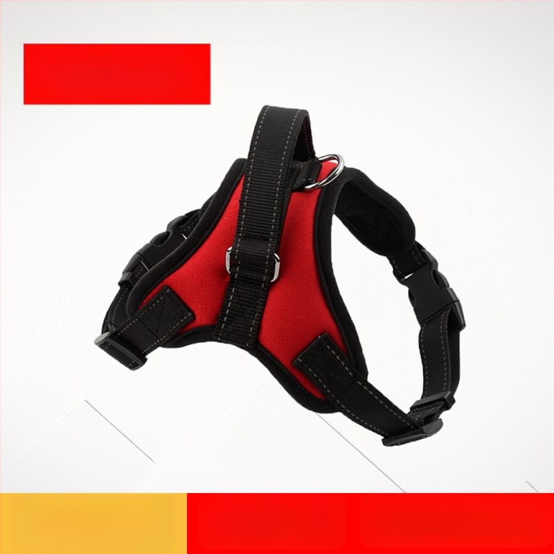 Suņa krūšu josta - regulējama, audums