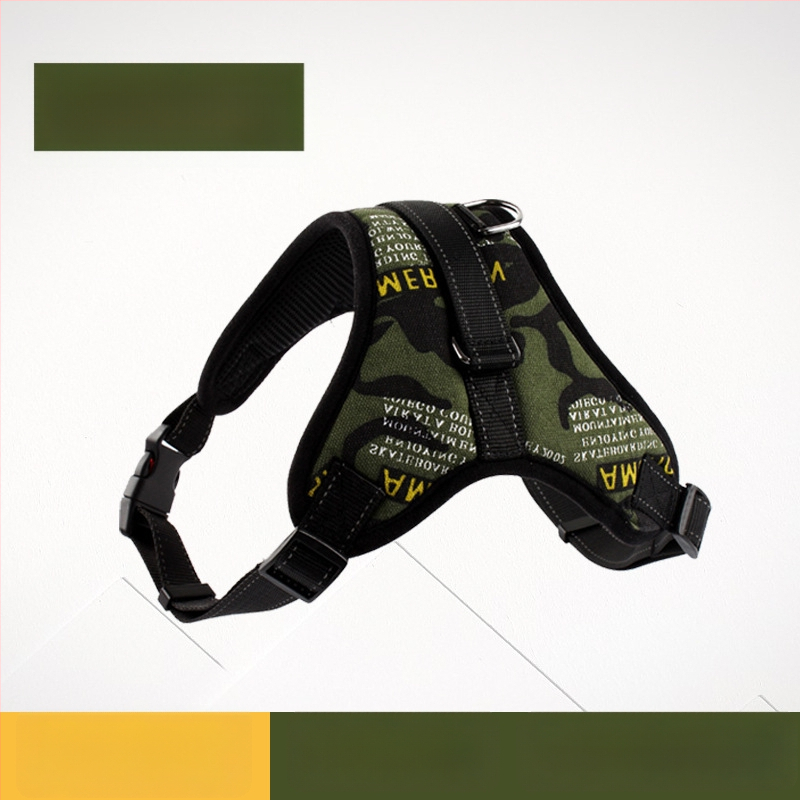 Suņa krūšu josta - regulējama, audums