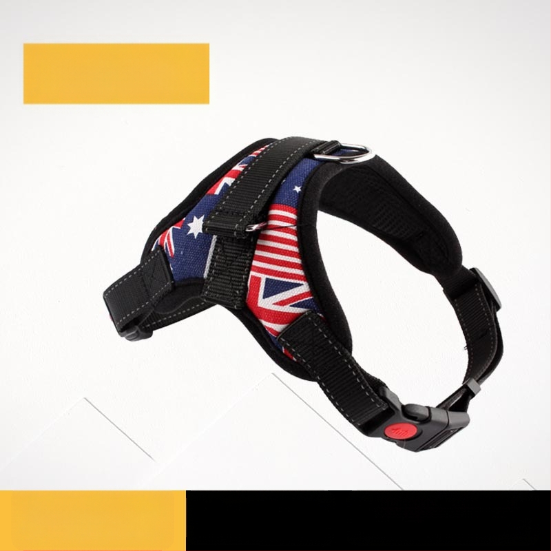 Suņa krūšu josta - regulējama, audums