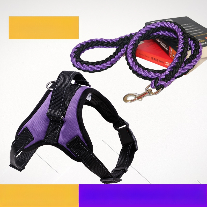 Suņa krūšu josta - regulējama, audums