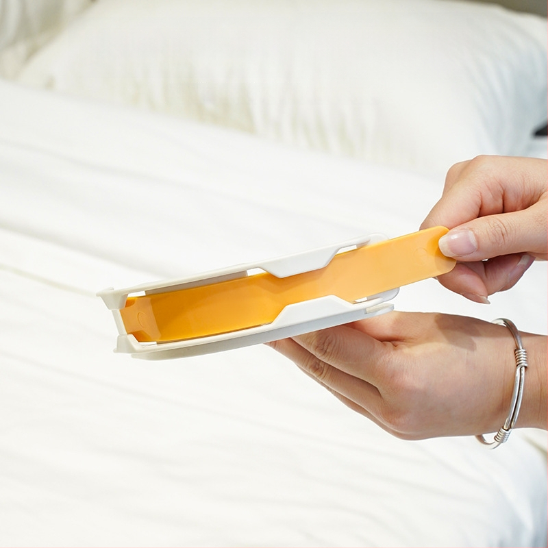 Fixator pentru cearșafuri, clip anti-alunecare, cataramă invizibilă, material PP, stil pastoral