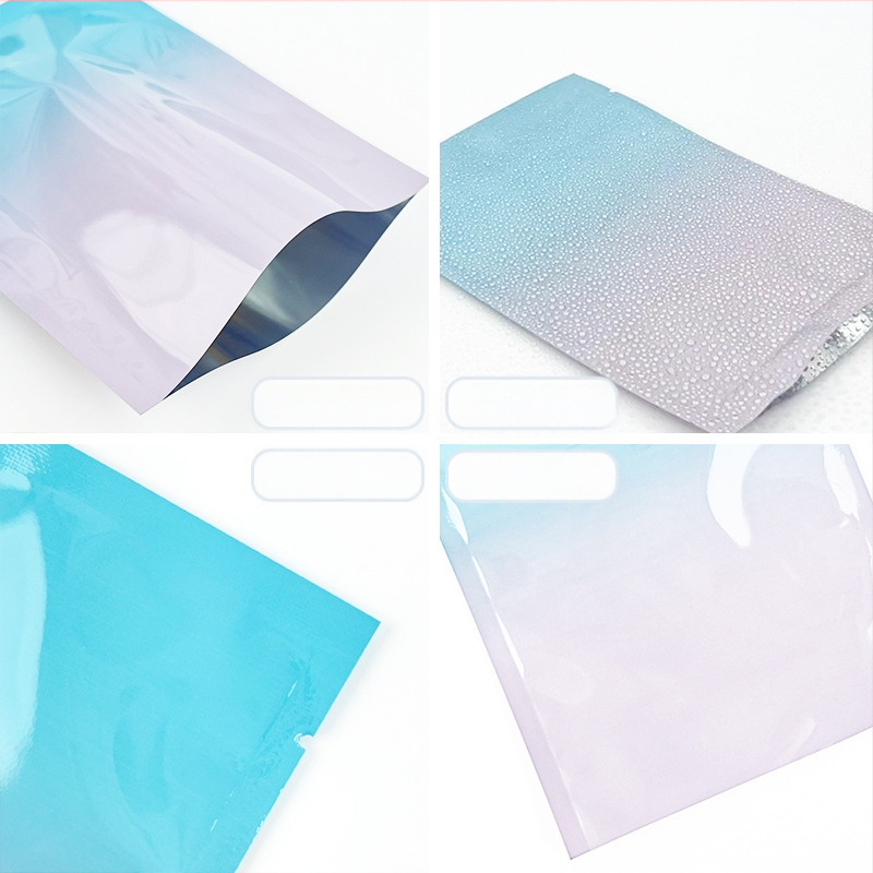 Savarankiškai užsidaranti pakuotės kišenė su plokščia kišene; medžiaga OPP+PET+CPP; kilmė Yiwu, Kinija; prekinis ženklas New Look