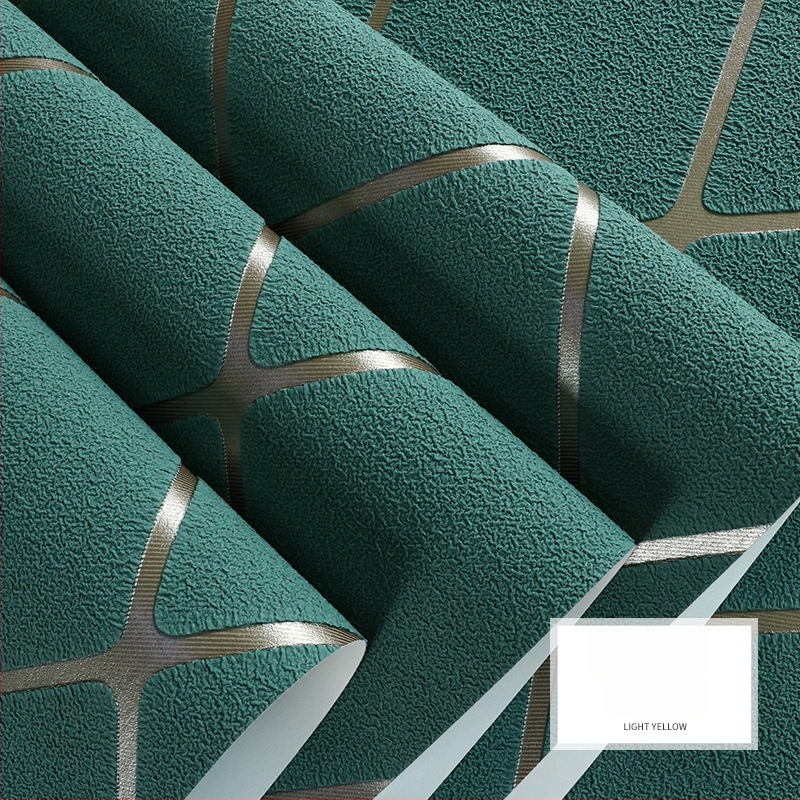 Seina tapeet – kaasaegne lihtne diamandi mustriga (mittekuduv materjal; suede tekstuur; diamandi muster; kaasaegne minimalism)