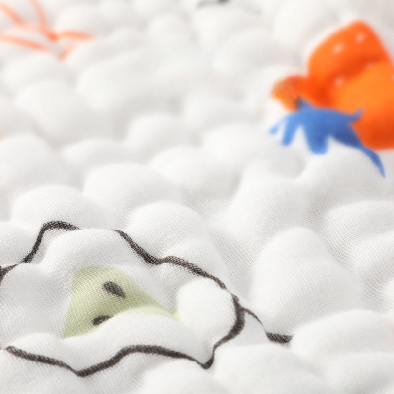 Belchiro Beebi magamiskott 100% puuvillast musliinist, käisteta, karikatuuristiil, tüüp: magamiskott / anti-kick tekk