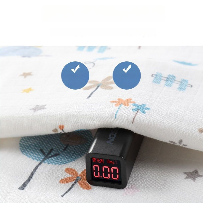 Dječji spavaći vreća, tanak ljetni pamuk gazu, prozračna s podstavom od čistog pamuka i punilom od pamuka, izvezen uzorak