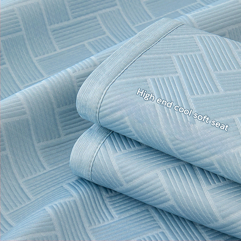 Viskooskiudest jahutav mattide komplekt (ice silk), Jacquard kude, kokku volditav, moods stiil