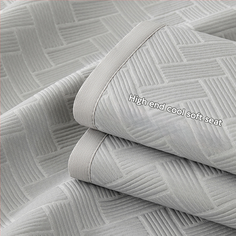 Viskooskiudest jahutav mattide komplekt (ice silk), Jacquard kude, kokku volditav, moods stiil