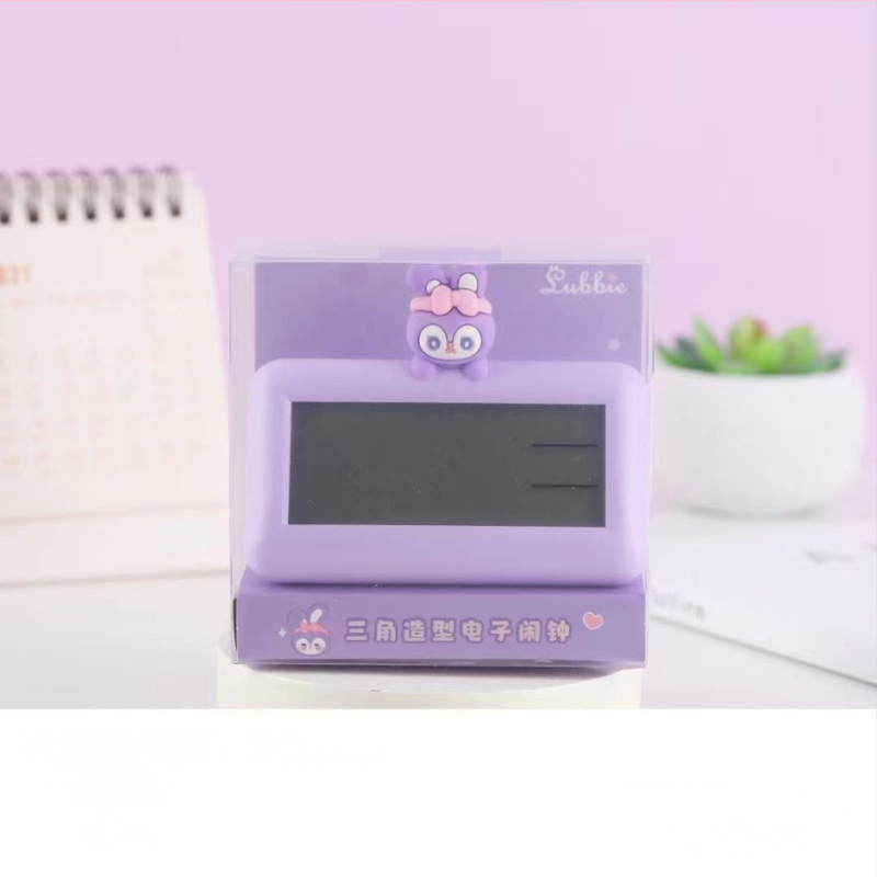 Elektriline äratuskell kolmnurkse kujuga küüliku disainiga, temperatuuri kuvamine ja mitmekülgne taimer, Xiaozhu Meijia