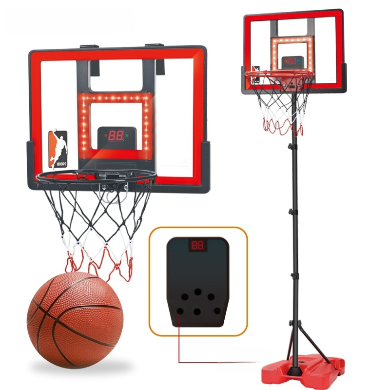 Баскетболна стойка с LED бекборд и скоринг дъска, марка XTH, тегло 2 кг