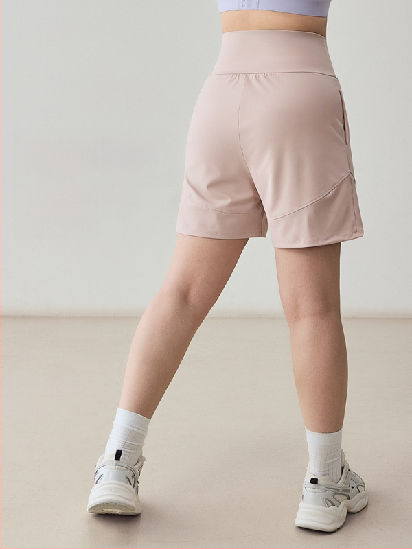 Dišne sportske šortseve, 75% najlon, 25% spandex, srednja duljina, ležernog kroja