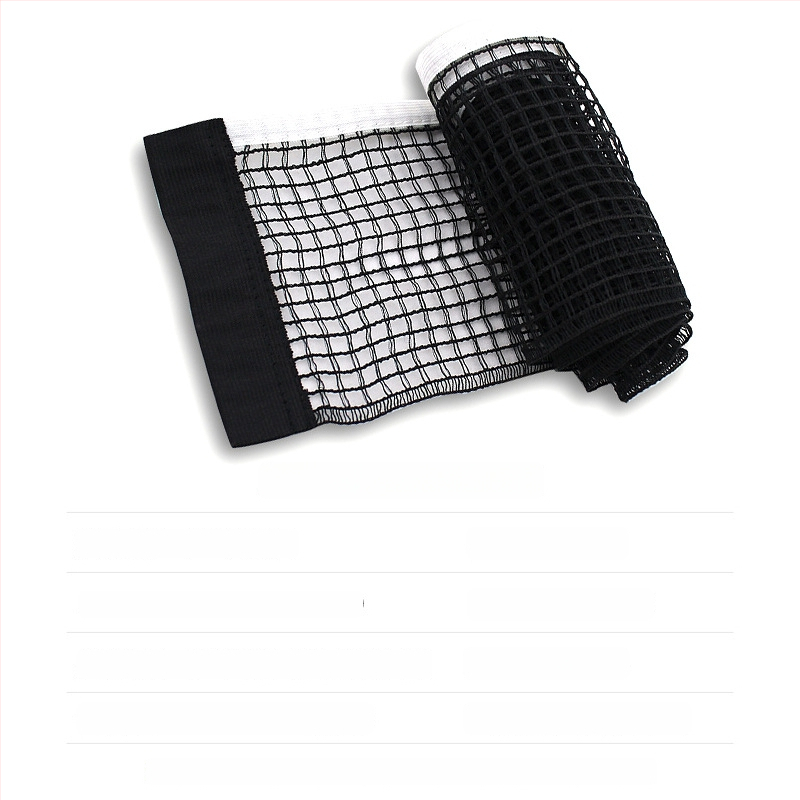 Portabilă plasă pentru tenis de masă, pliere facilă și instalare rapidă pentru interior și exterior (Material: poliester; Greutate: 50 g; Potrivit pentru tenis de masă și badminton)