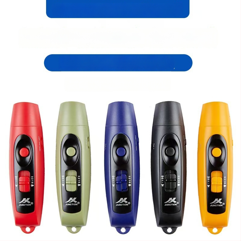 Elektroniskā svilpe USB uzlādei, ar augstu skaņu un gaismām (ABS, 95 g, Leisure, pielāgošana pieejama)