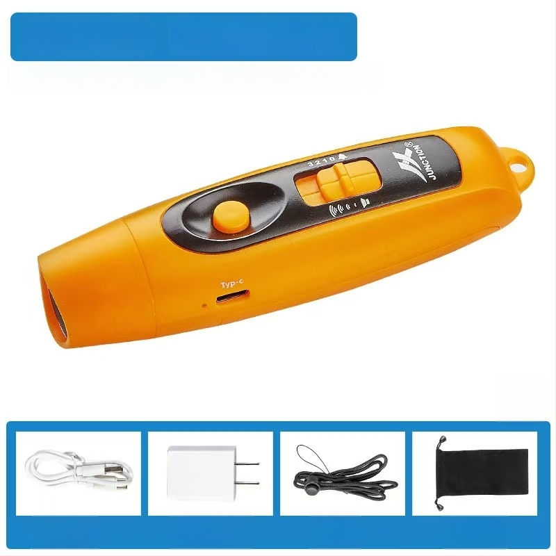 Elektroniskā svilpe USB uzlādei, ar augstu skaņu un gaismām (ABS, 95 g, Leisure, pielāgošana pieejama)