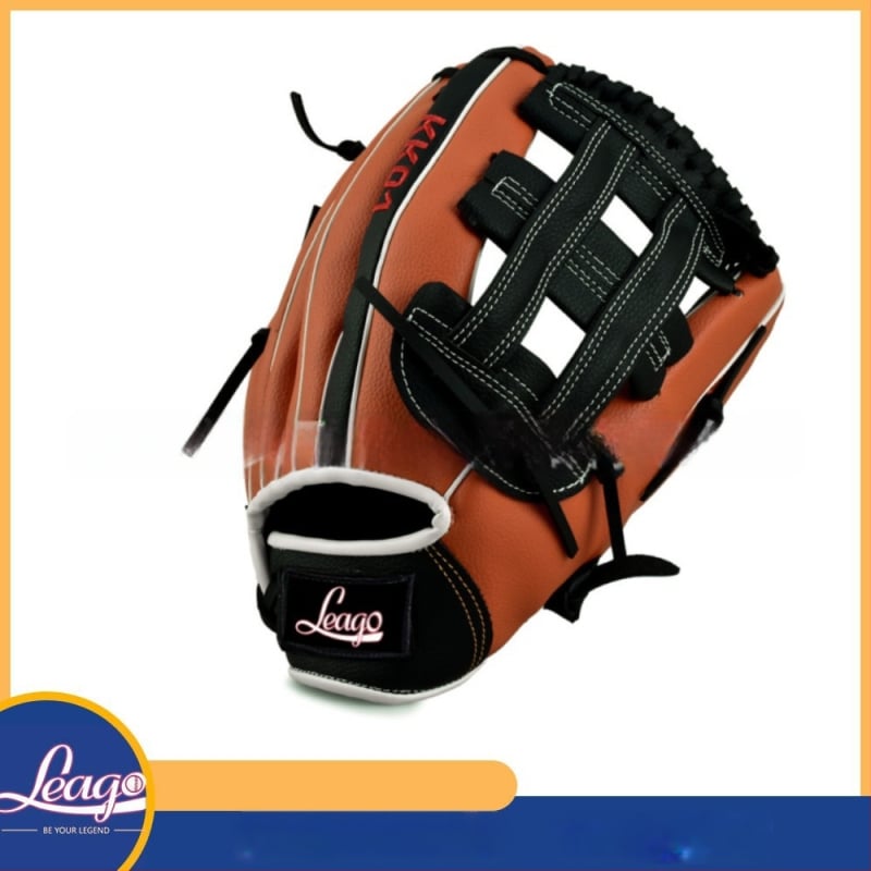 Baseball kesztyű balkezes használatra, keiken PVC, eredet Kína, testreszabható logó, alkalmas softball