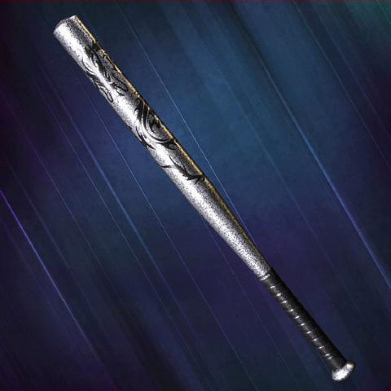 Sakausējuma tērauda beisbola nūja ar pūķa rakstu, vispārējai lietošanai, logotipa drukāšana pieejama