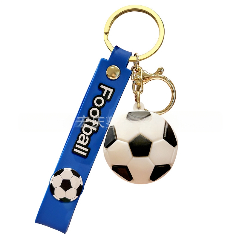 Breloc de chei cu design de mingi sportive (Plastic • Licență IP: Da • Nume IP: Serial de desene animate • Stil drăguț)