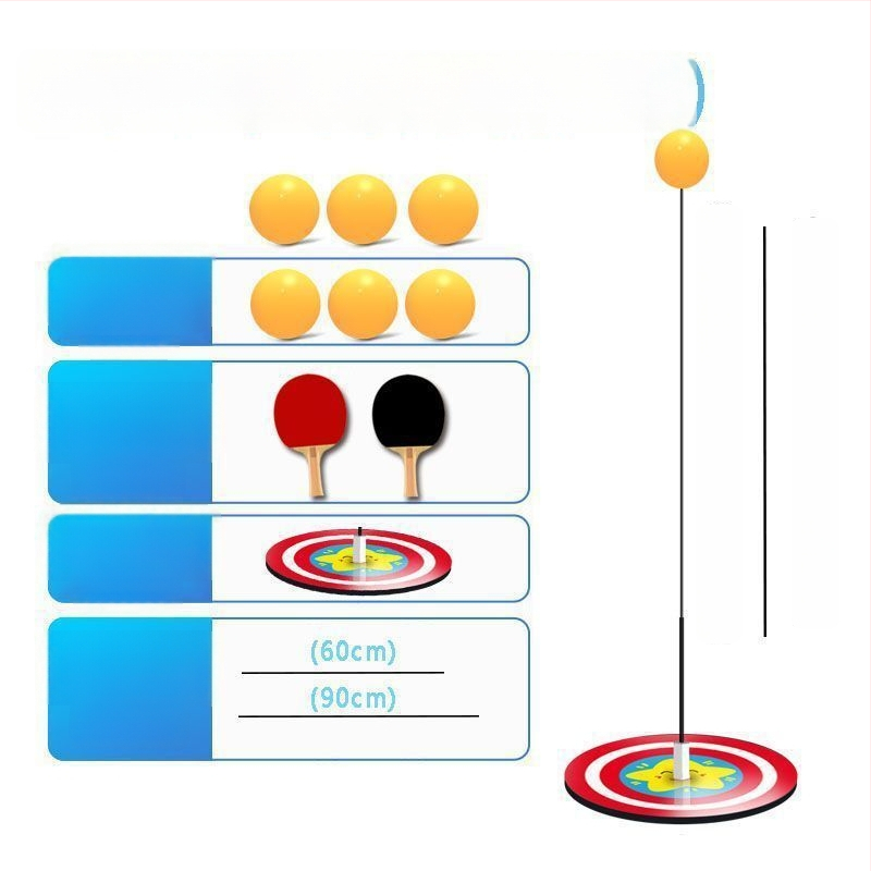 Galda tenisa treneris – stabila pašmācības iekārta solo un dubulspēlēm