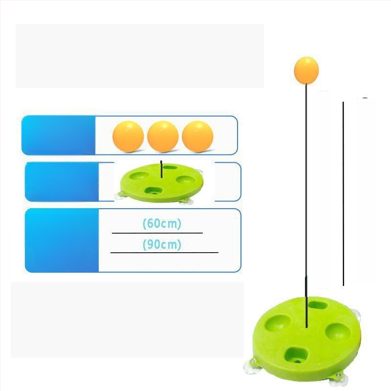 Galda tenisa treneris – stabila pašmācības iekārta solo un dubulspēlēm