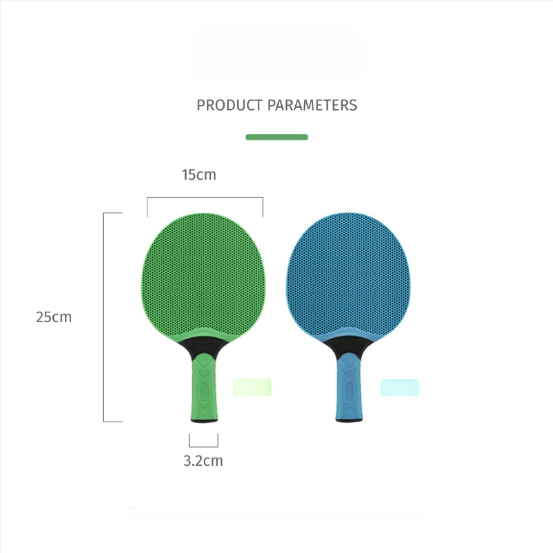 LONGLOVE Rachetă de tenis de masă cu placă PE la bază, cauciuc cu adeziv pozitiv, rachetă tip Shoot Straight, model AL1005906034