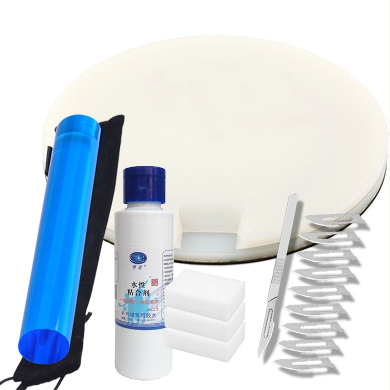 Platformă de tăiere a gumii pentru tenis de masă – unealtă DIY cu masă și platou rotativ PA66 marca MRAZ