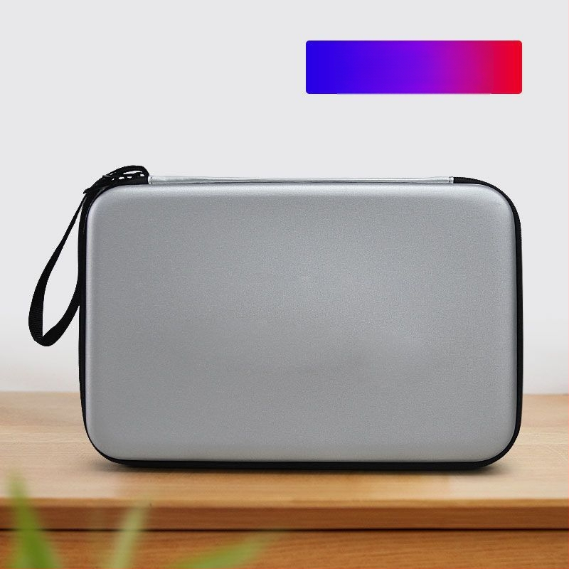 Galda tenisa reketes soma – kvadrātveida ūdensnecaurlaidīga cieta korpusa soma, kritienu aizsardzība, ķirbja formas dizains