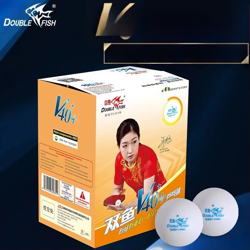 Pisces ABS galda tenisa bumbiņas, 100 gab., V40+, kastē trenēšanai