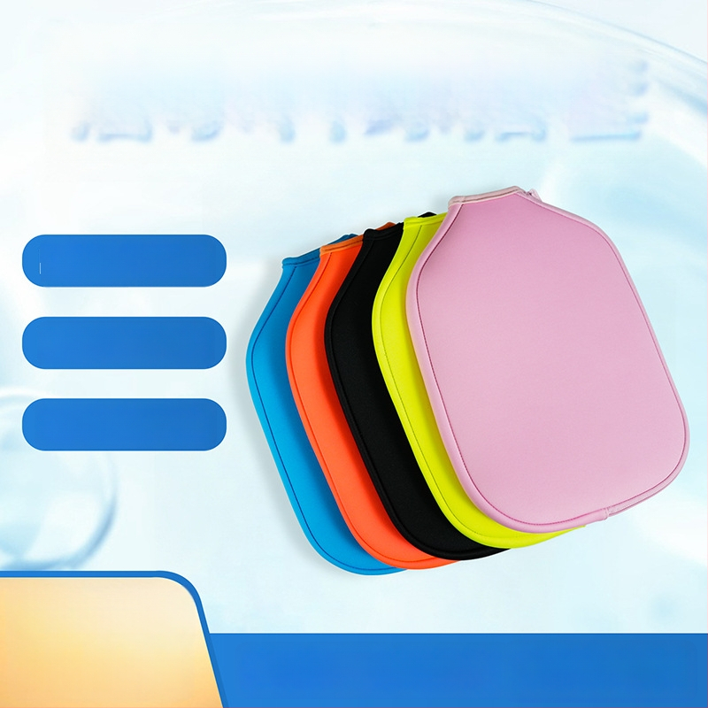 Neopreno vandeniui atsparus, nešiojamas raketės dėklas stalo tenisui, tenisui, pickleball ir paplūdimiui – Medžiaga 79921, Pritaikymas: Taip, Pakuotė: 100