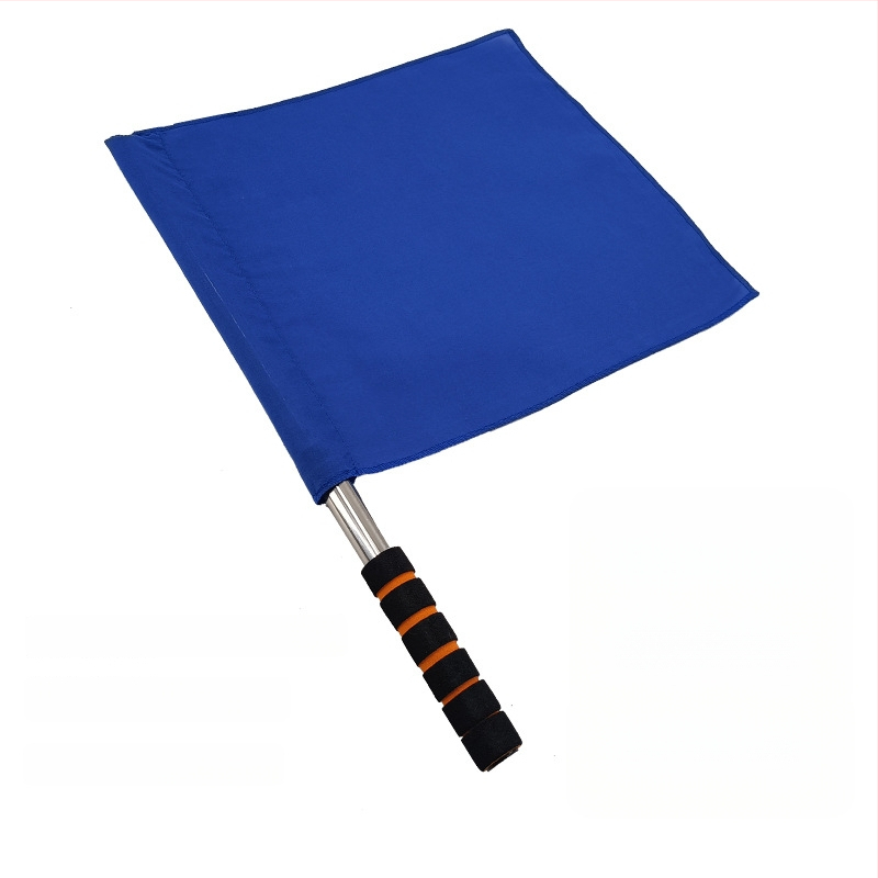 Set de steaguri pentru arbitru, pentru antrenamente de atletism — Steaguri marginale și laterale, material poliester-bumbac | Cod produs: A57121 | Brand: AOLY | Pentru fotbal, baschet și volei