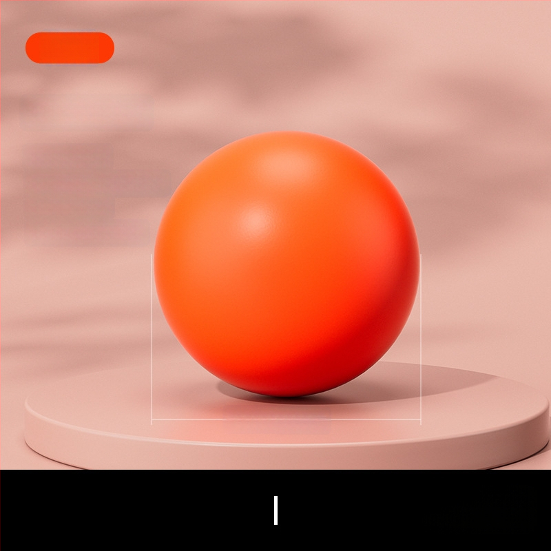 Silikonska fascia masažna kuglica za vrat i tijelo — joga trening, opuštanje, visoka elastičnost, 155 g