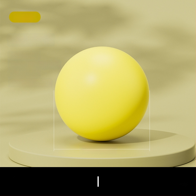 Silikonska fascia masažna kuglica za vrat i tijelo — joga trening, opuštanje, visoka elastičnost, 155 g