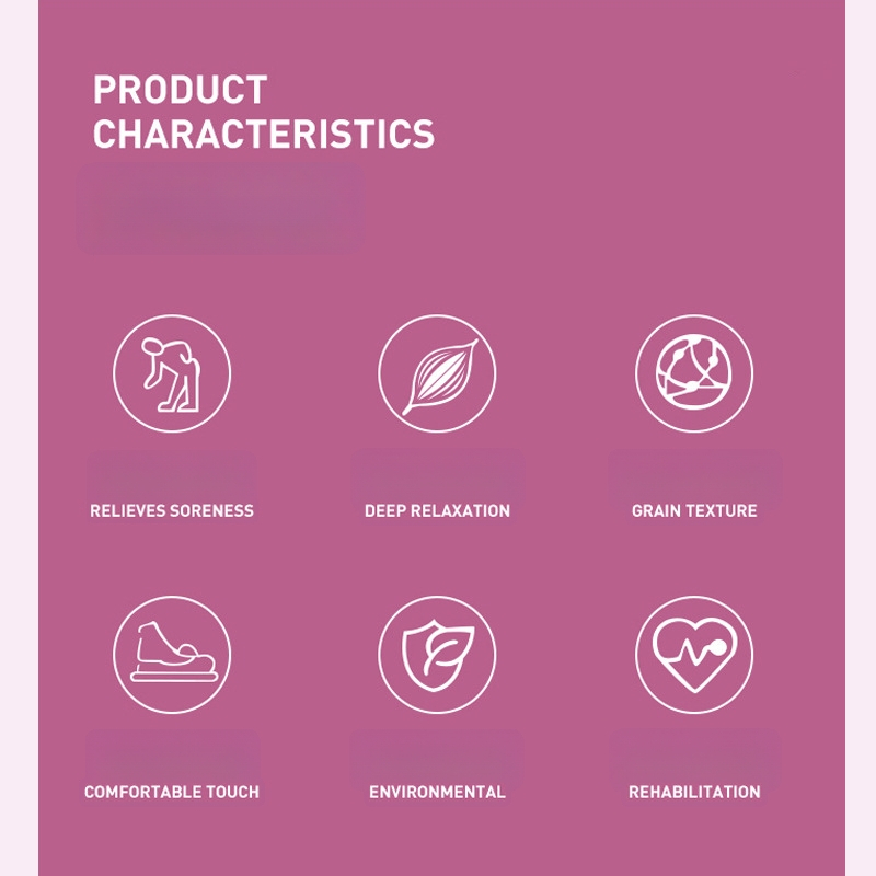 Sierjie PU lopta za masažu stopala s bodljama, fascia masaža za jogu, promjer 70 mm, 60 g, nije naduta