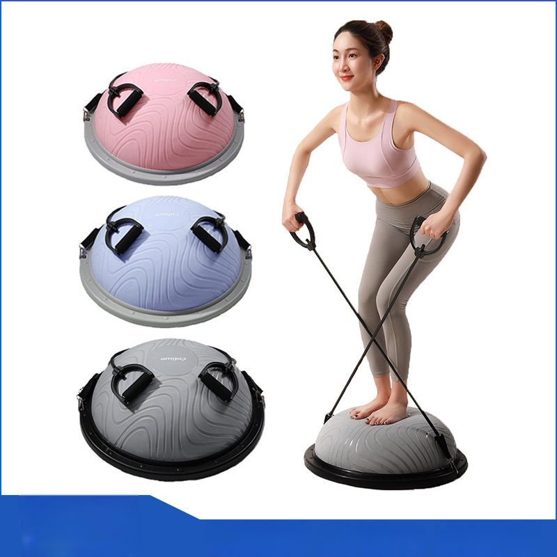 Wave Speed Ball, polukružna balans lopta za jogu i pilates, PVC/PP, napuhljiva, oko 2,5–5,2 kg