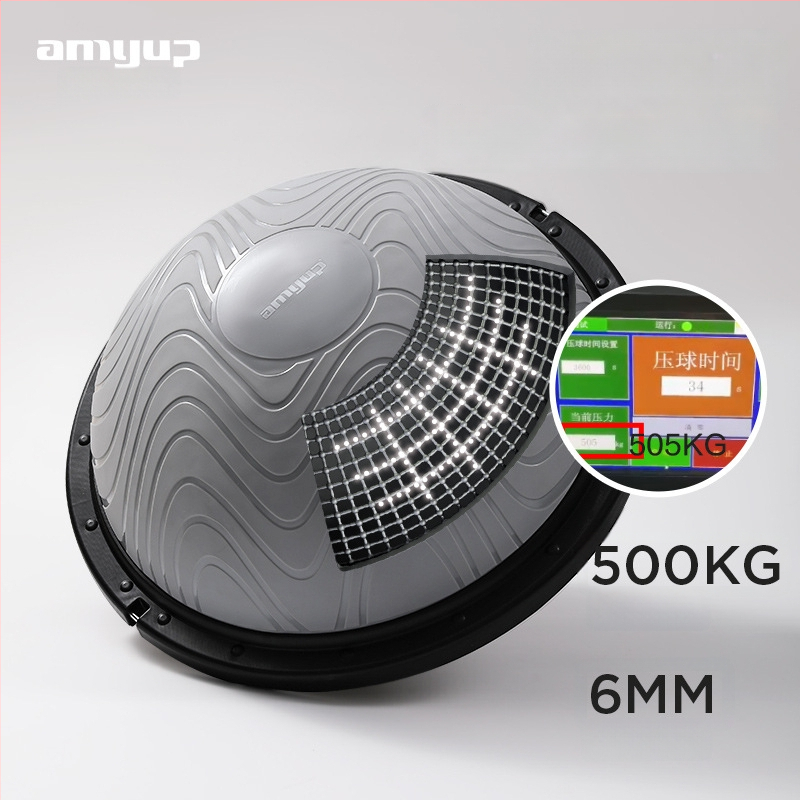 Wave Speed Ball, polukružna balans lopta za jogu i pilates, PVC/PP, napuhljiva, oko 2,5–5,2 kg