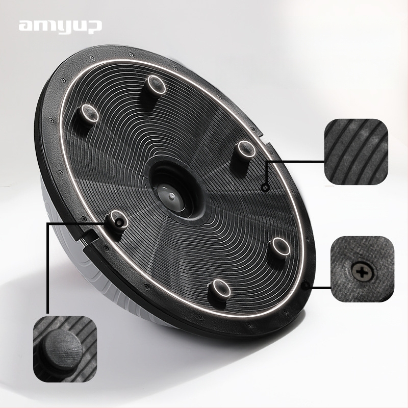 Wave Speed Ball, polukružna balans lopta za jogu i pilates, PVC/PP, napuhljiva, oko 2,5–5,2 kg