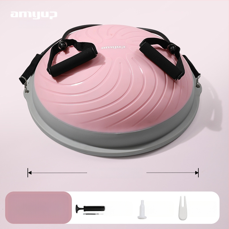 Wave Speed Ball, polukružna balans lopta za jogu i pilates, PVC/PP, napuhljiva, oko 2,5–5,2 kg