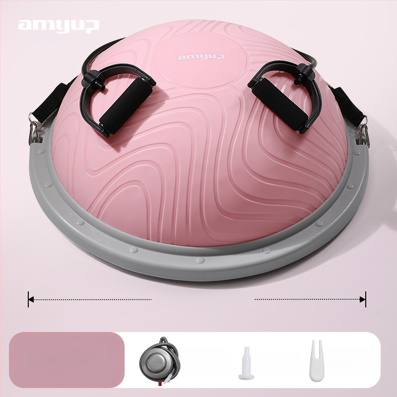 Wave Speed Ball, polukružna balans lopta za jogu i pilates, PVC/PP, napuhljiva, oko 2,5–5,2 kg