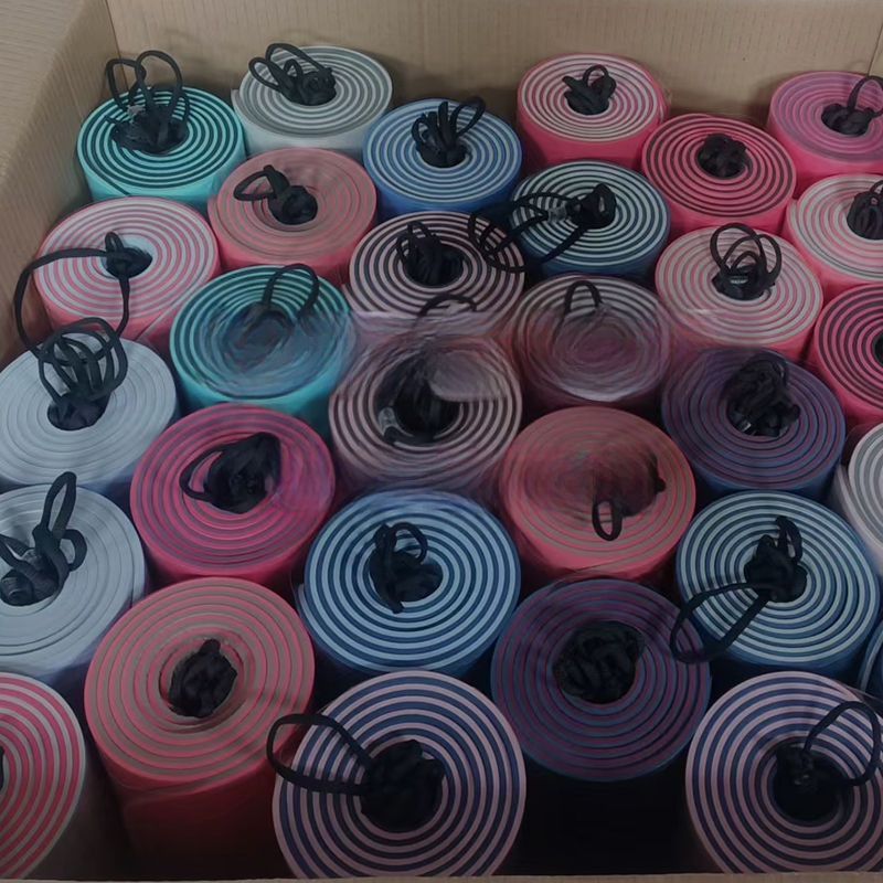 Covoraș de yoga TPE, antiderapant, set din 3 piese pentru uz casnic