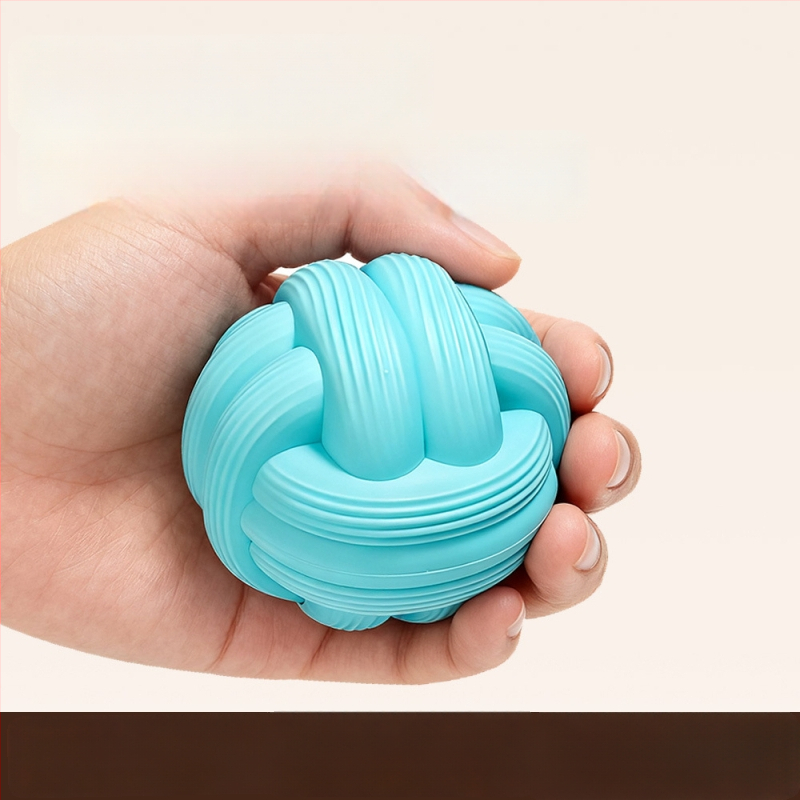 Silikonska fasijska masažna lopta za jogu – ne napuhuje, opuštanje mišića struka i leđa, masaža akupunkturnih točaka na vratu i lukama stopala, težina 240 g