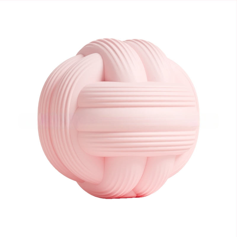 Silikonska fasijska masažna lopta za jogu – ne napuhuje, opuštanje mišića struka i leđa, masaža akupunkturnih točaka na vratu i lukama stopala, težina 240 g