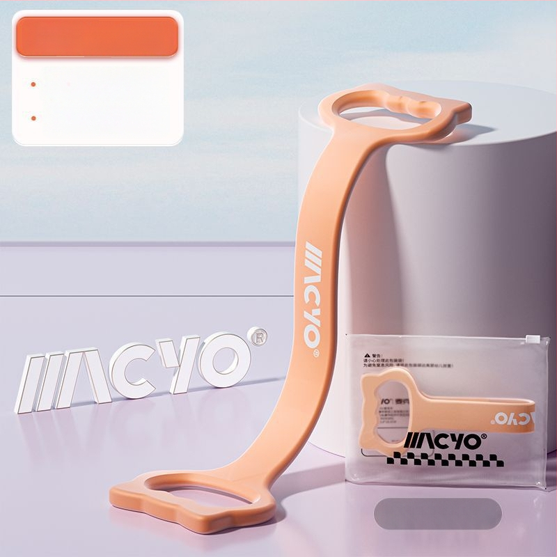 MACYO elastična traka otpora u obliku osam za vježbanje leđa, kućna joga, istezanje leđa – materijal TPE, za tinejdžere