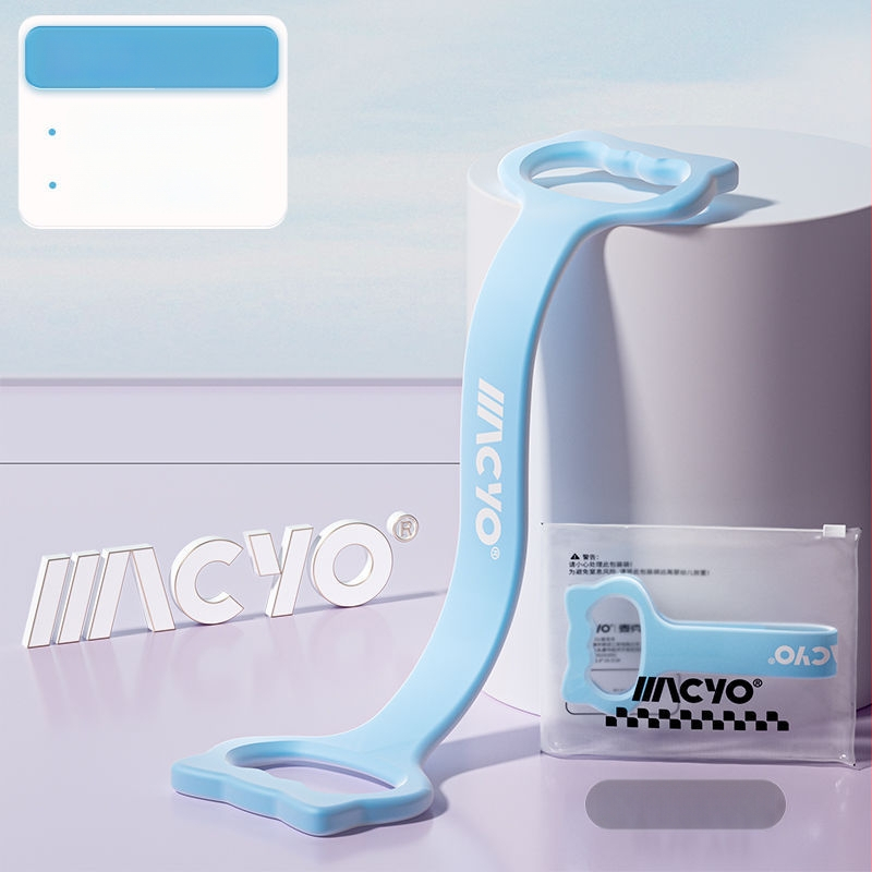 MACYO elastična traka otpora u obliku osam za vježbanje leđa, kućna joga, istezanje leđa – materijal TPE, za tinejdžere