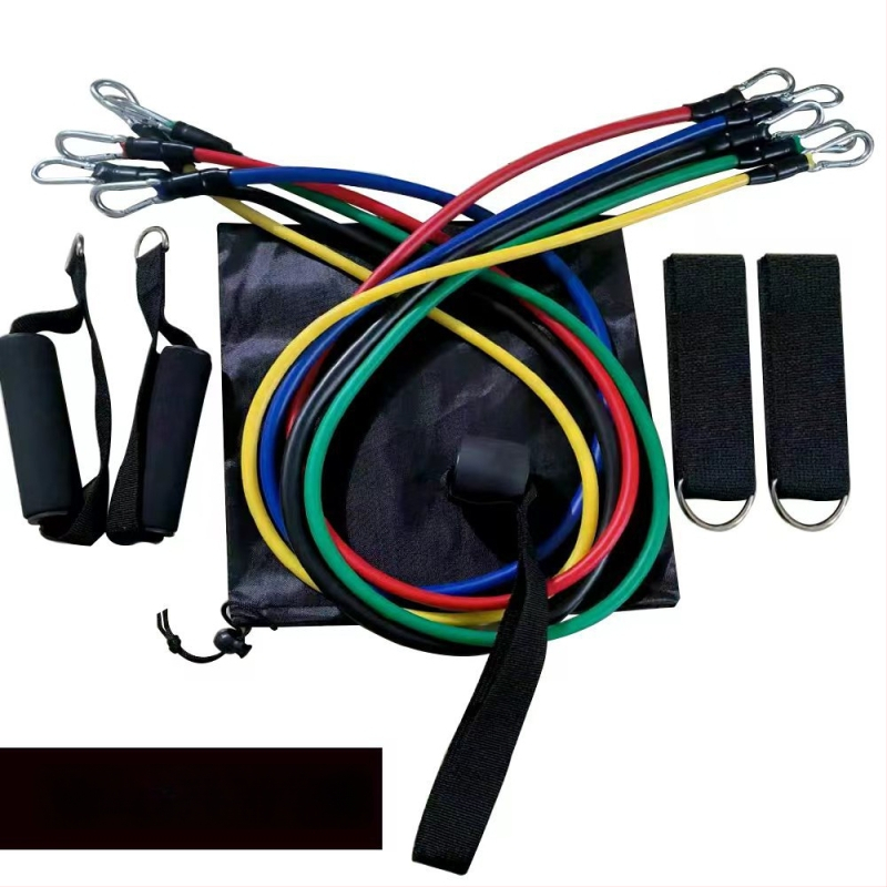 Saiyuekang TPE otporna užad – 11-dijelni set za fitness, oblikovanje tijela i ples