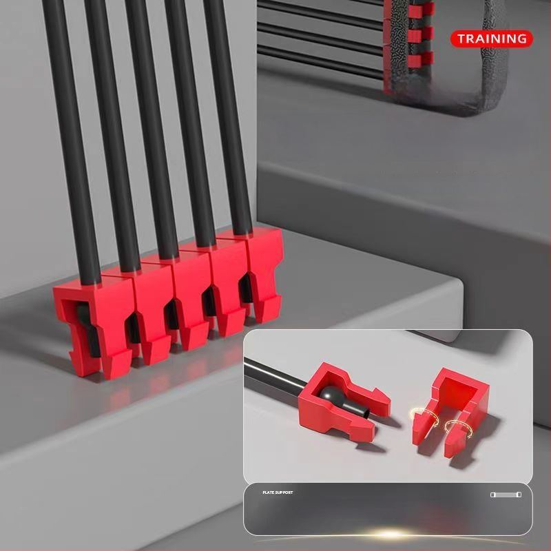 Krūtinės ištempiklis – daugiafunkcis treniruoklis krūtinės ir rankų raumenims, medžiaga TPR, pasipriešinimas 5-asis lygis, guminė traukimo juosta, tinkamas vaikams, paaugliams ir suaugusiems