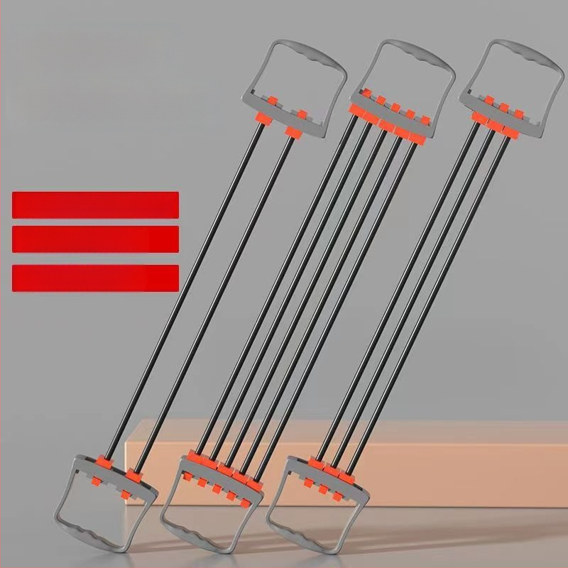 Krūtinės ištempiklis – daugiafunkcis treniruoklis krūtinės ir rankų raumenims, medžiaga TPR, pasipriešinimas 5-asis lygis, guminė traukimo juosta, tinkamas vaikams, paaugliams ir suaugusiems