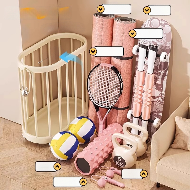 Κάλαθι αποθήκευσης NY00H - Υλικό PP, μοντέρνος μινιμαλιστικός σχεδιασμός, κατάλληλο για τσάντες, περιοδικά και ρούχα