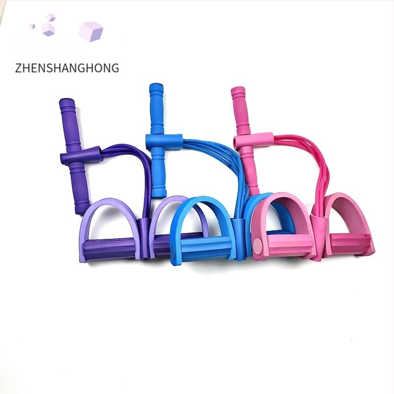 Βοήθημα για κοιλιακούς, αναδιπλούμενο με τετρασωληνικό μηχανισμό αντίστασης, πολλαπλών χρήσεων για οικιακή χρήση, μοντέλο 029, βάρος 0,3 кг