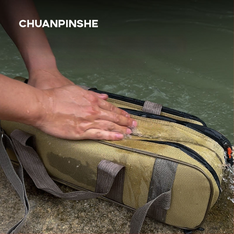 Torba za štapove za ribolov od Oxford platna, velik kapacitet, prijenosna i lagana, pogodna za kratke štapove, nije vodootporna