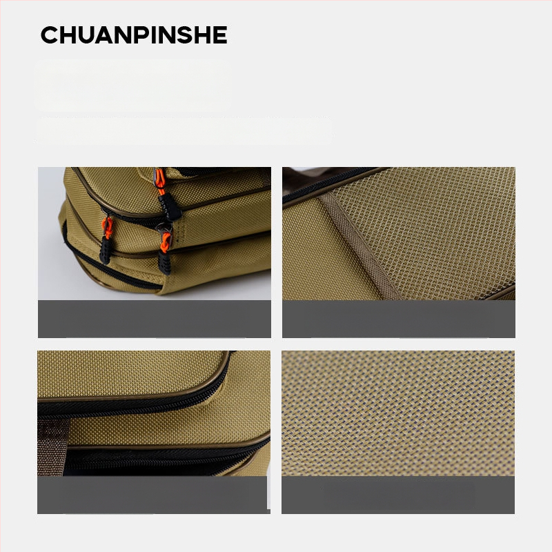 Torba za štapove za ribolov od Oxford platna, velik kapacitet, prijenosna i lagana, pogodna za kratke štapove, nije vodootporna