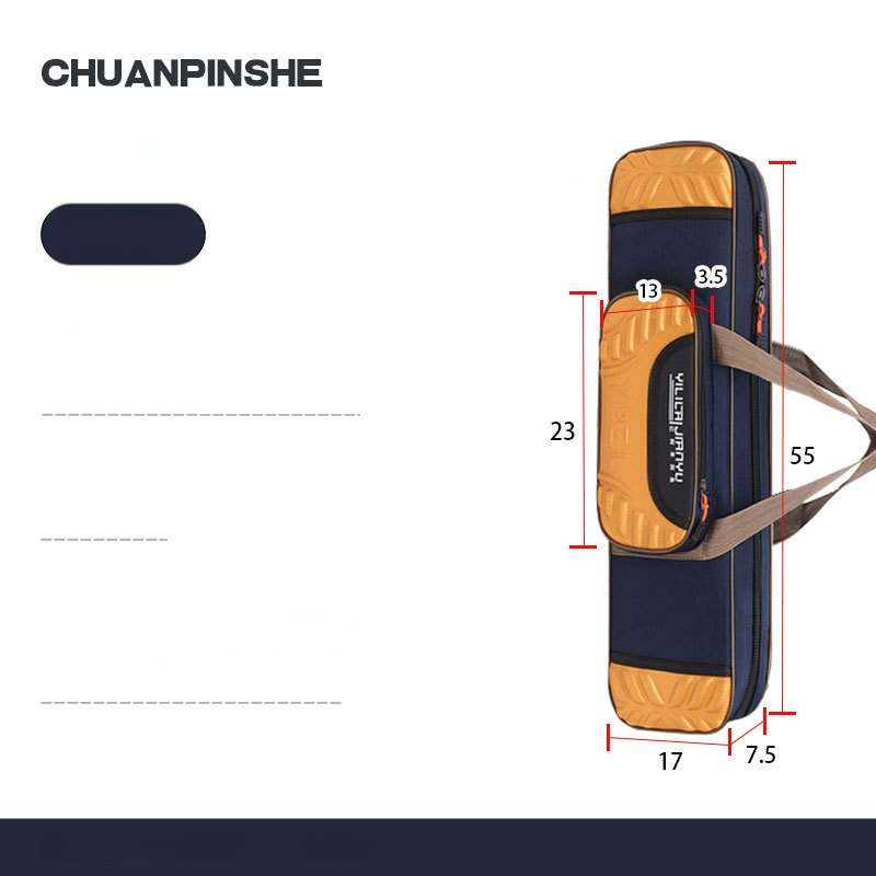 Torba za štapove za ribolov od Oxford platna, velik kapacitet, prijenosna i lagana, pogodna za kratke štapove, nije vodootporna
