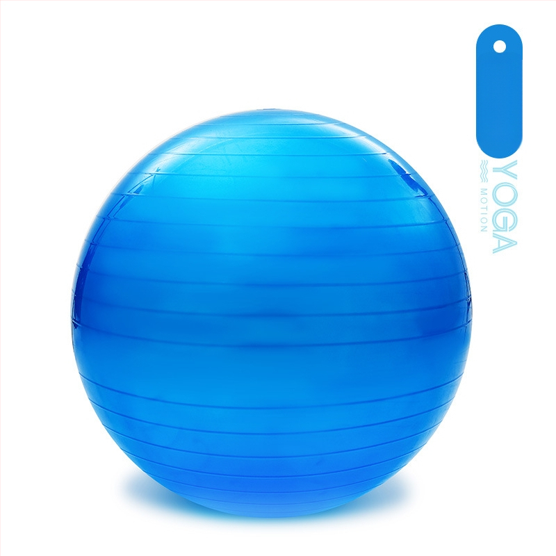 PVC joga lopta od PVC, debela s glatkom površinom za fitness i ravnotežu, napuhiva